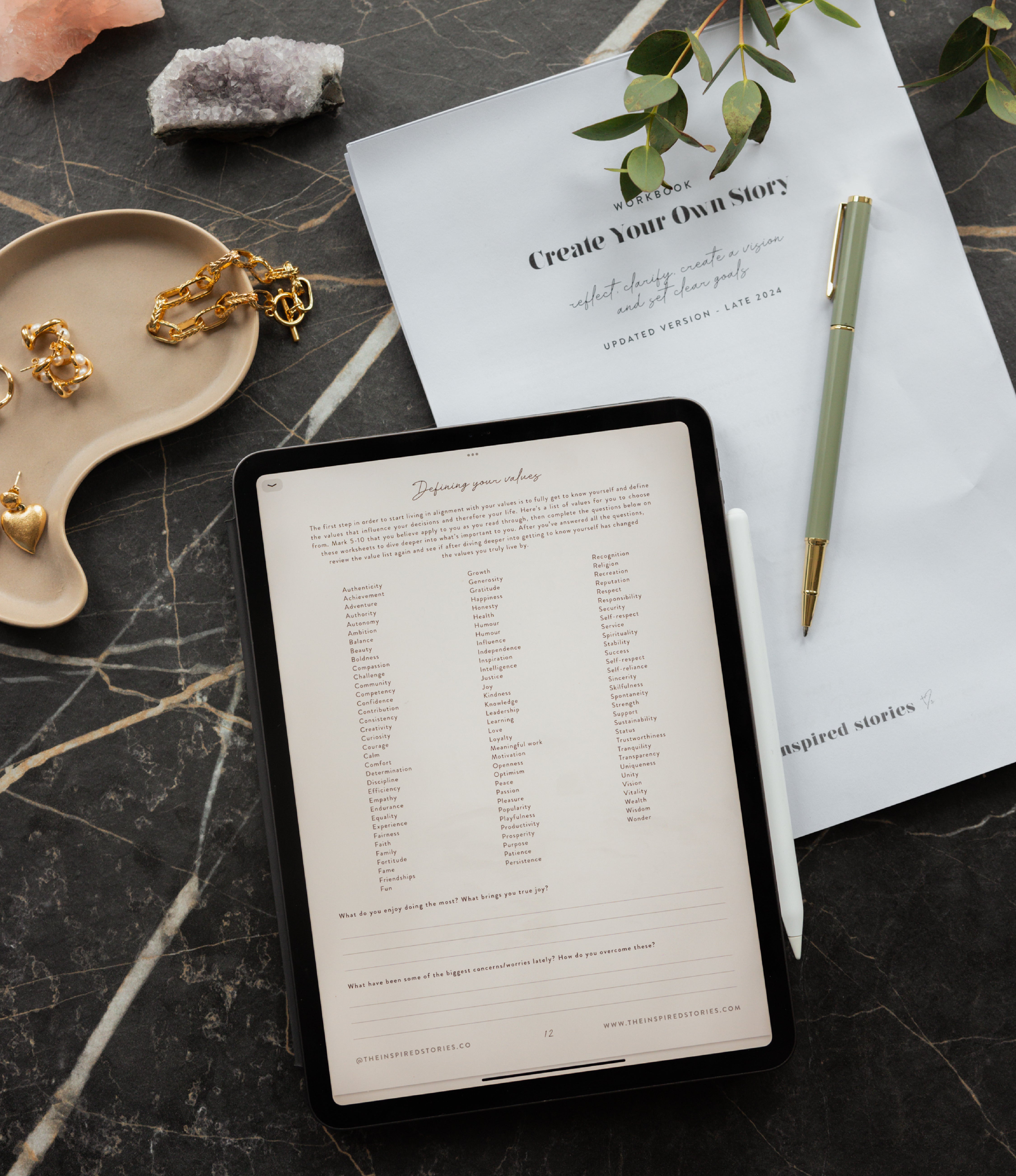 (New Edition) Digital Workbook: Create Your Own Story - The Inspired ...