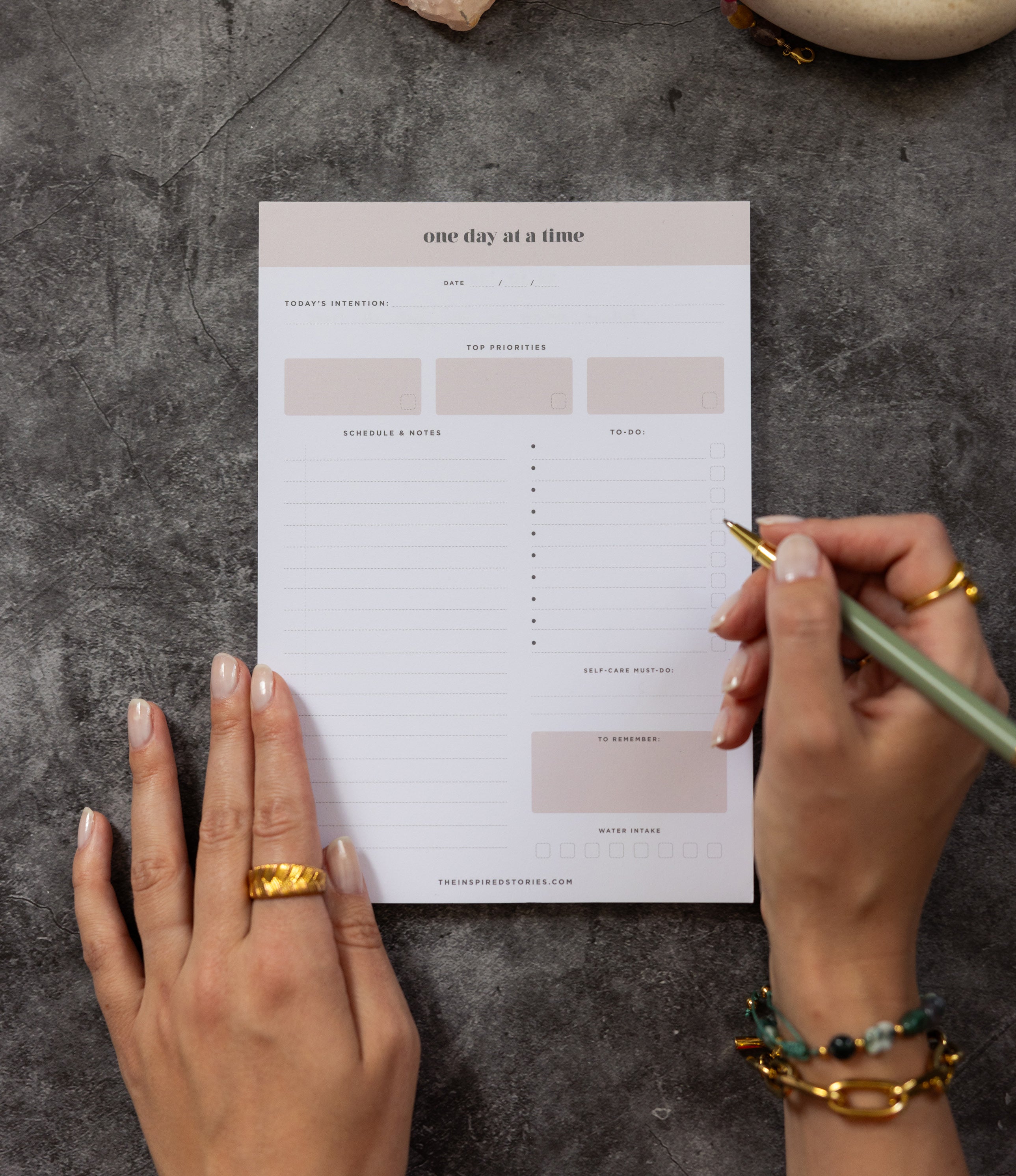 Daily Notepad – The Inspired Stories