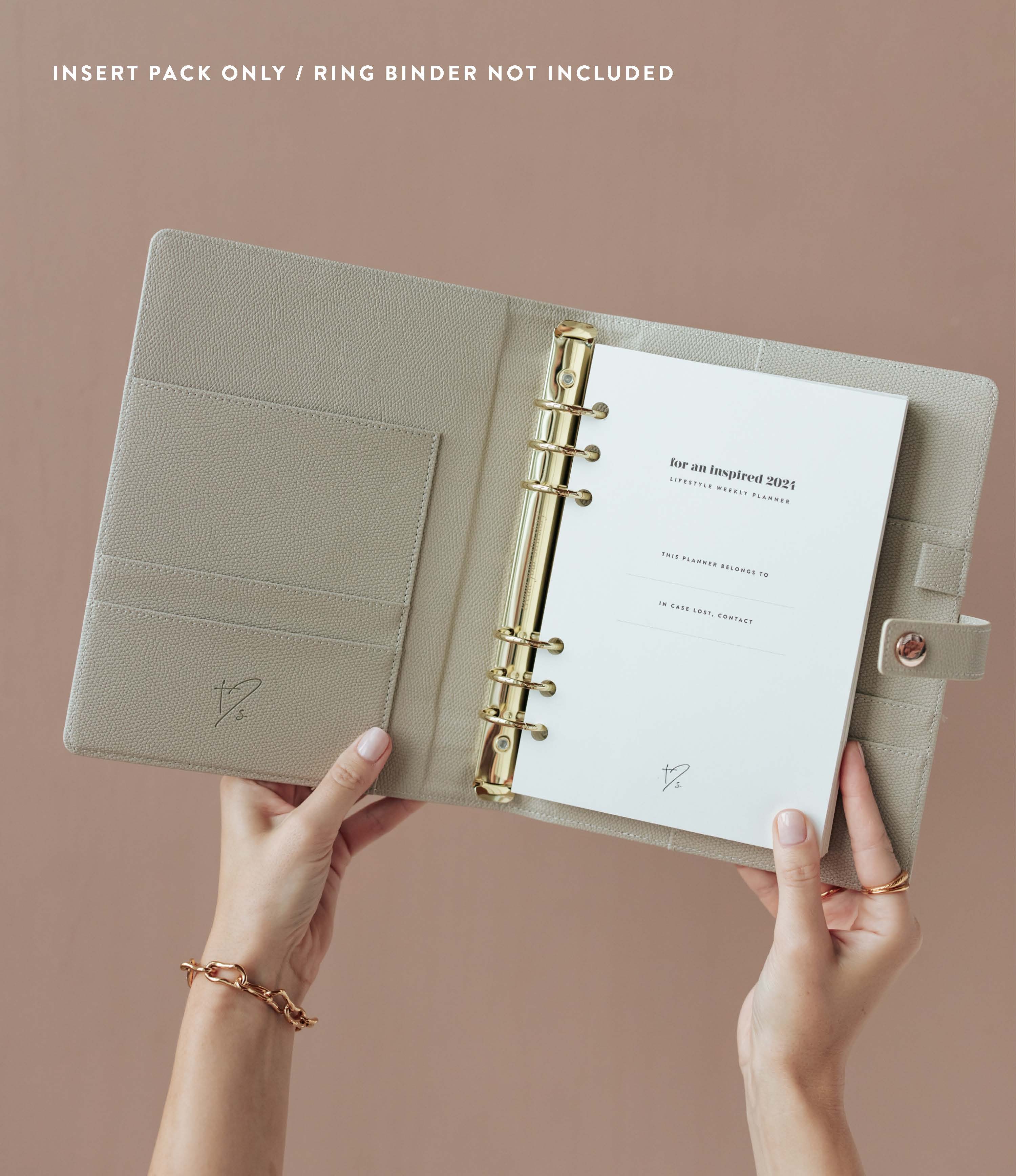 2024 Lifestyle Weekly Planner Insert Pack