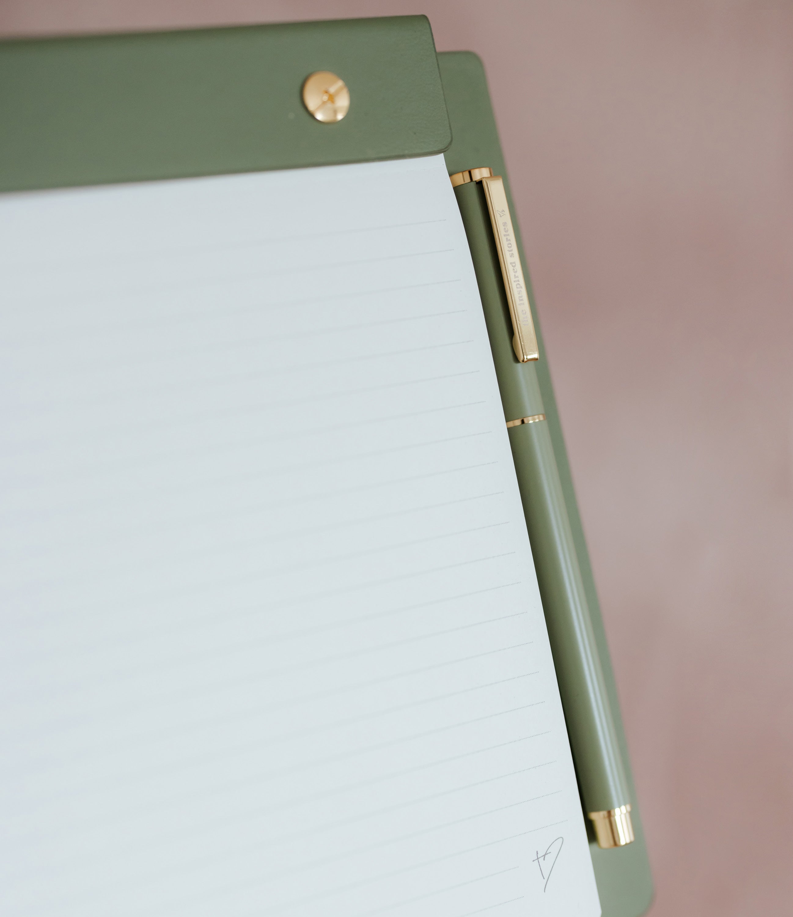 Refillable Notepad & Pen – The Inspired Stories