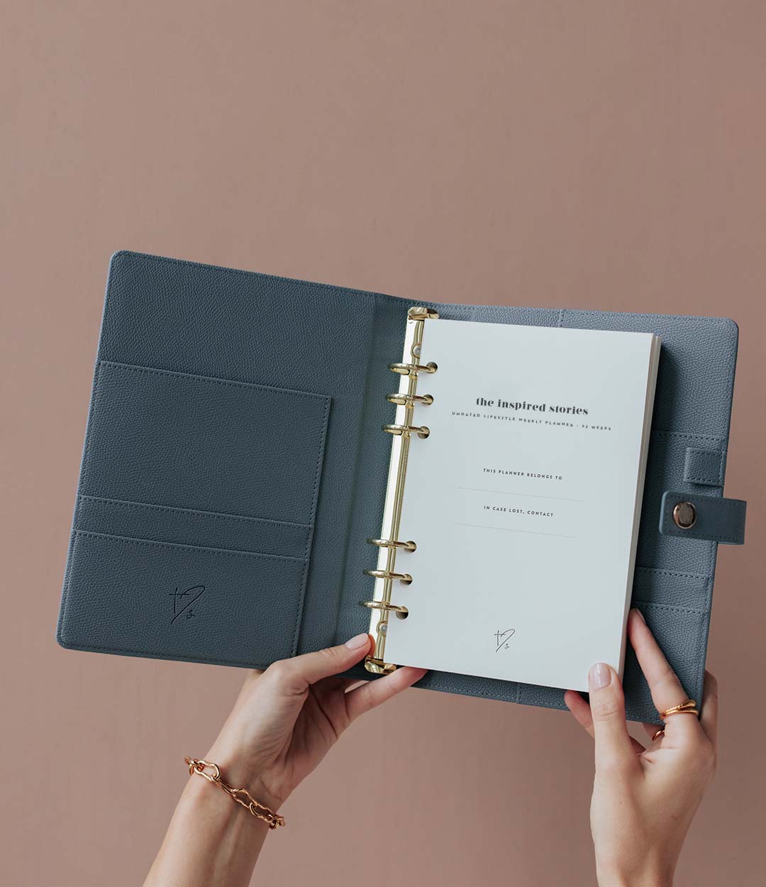 Undated Lifestyle Weekly Ring Binder Planner Set – The Inspired Stories
